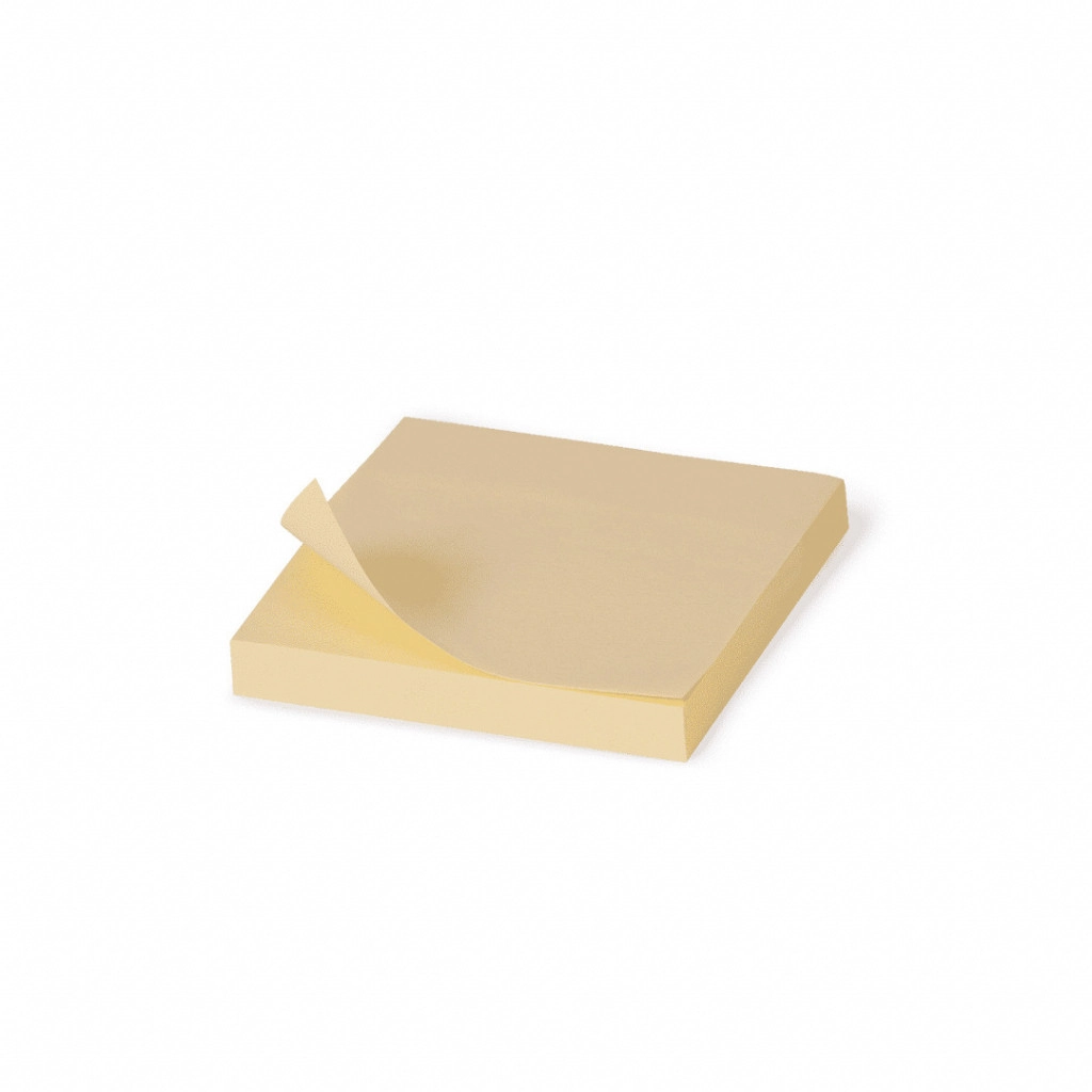 Post It Amarelo 76x76mm C/100 Like Adelbras