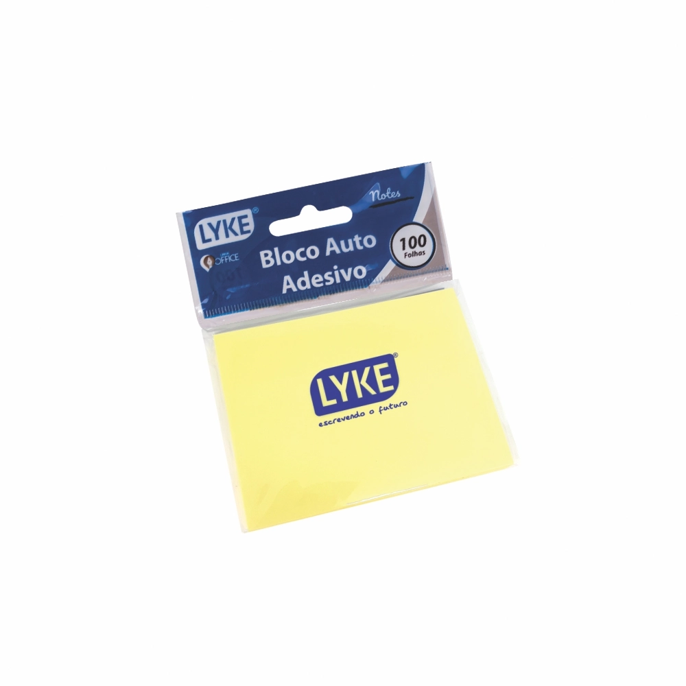Post It Amarelo 76x102mm C/100 Like Adelbras