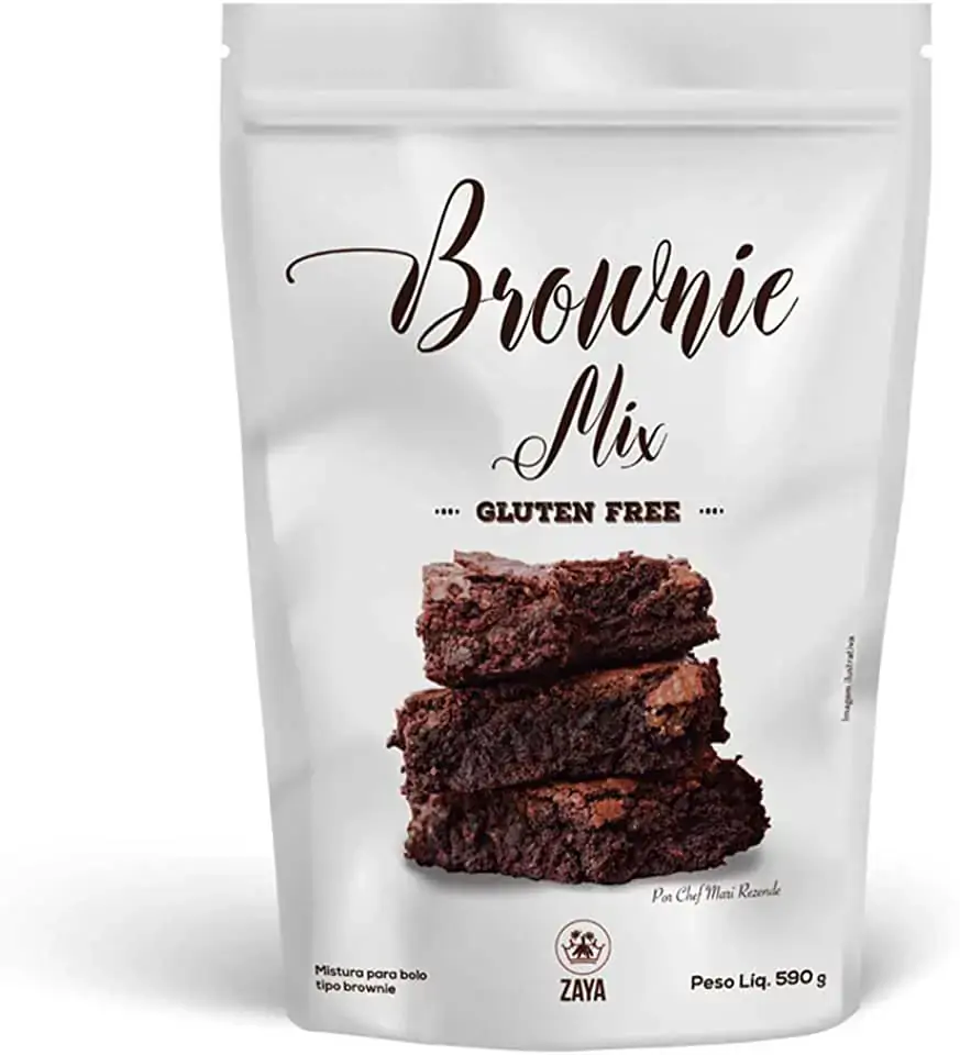 Mistura P/brownie Gluten Free Zaya 590g