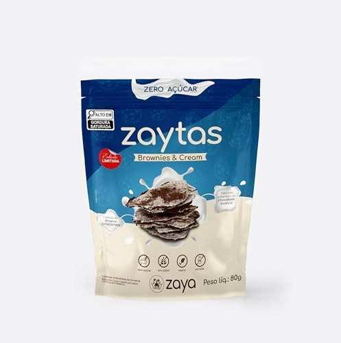 Biscoito Com Cobertura Brownies E Cream Zaytas 80g