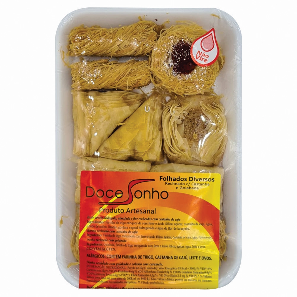 Doce Folhado Diversos