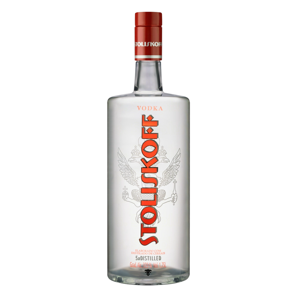 Vodka 5x Destilada Stoliskoff Garrafa 1,75l
