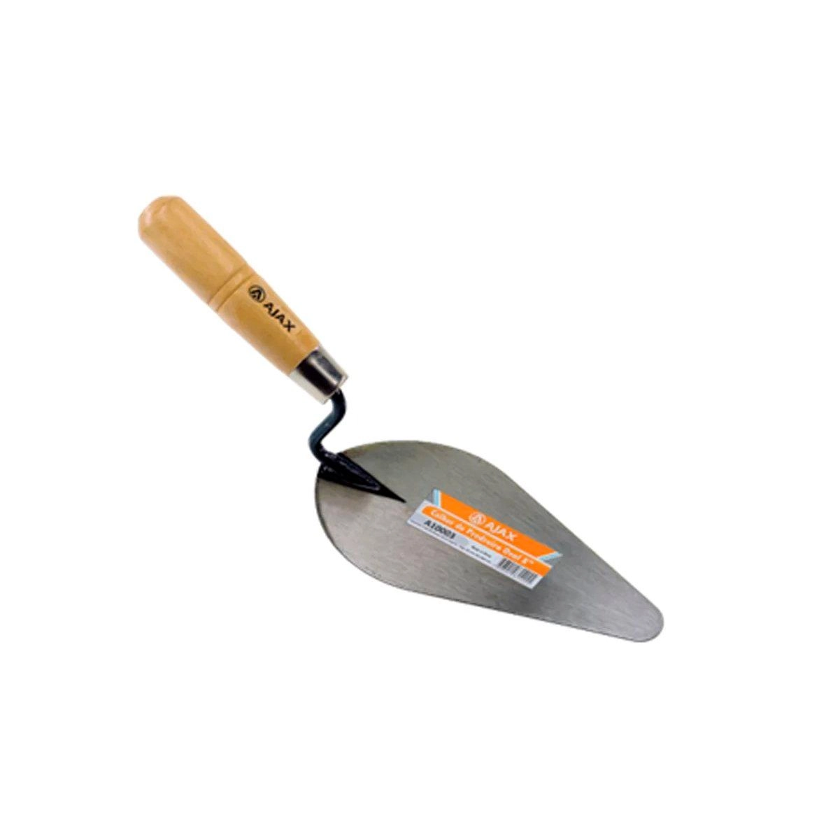 Colher De Pedreiro Com Canto Redondo - Ajax, Tamanho: 9"