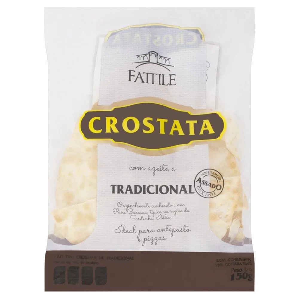 Crostata Natural ao Azeite Tradicional FATTILE 150g