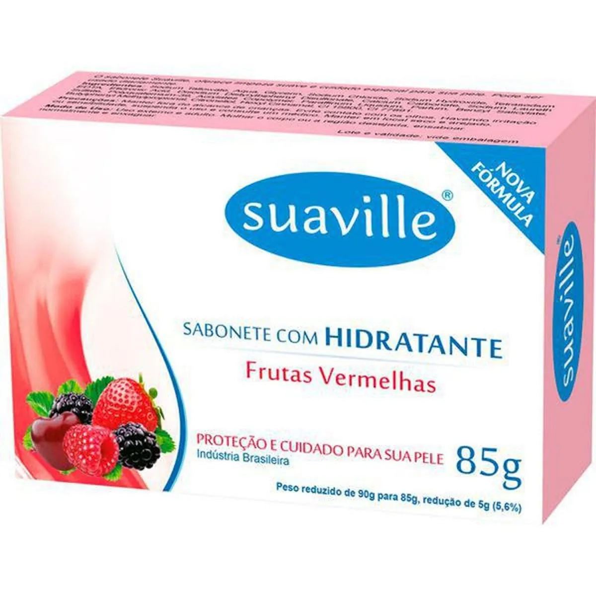 Sabonete Frutas Vermelhas Suaville 85 g