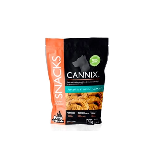 Cannix Ramas De Frango Com Moranga 150g