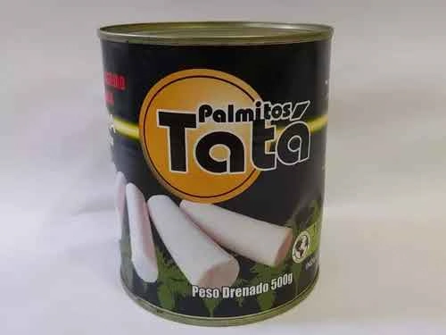 Palmito Inteiro Tata 500g
