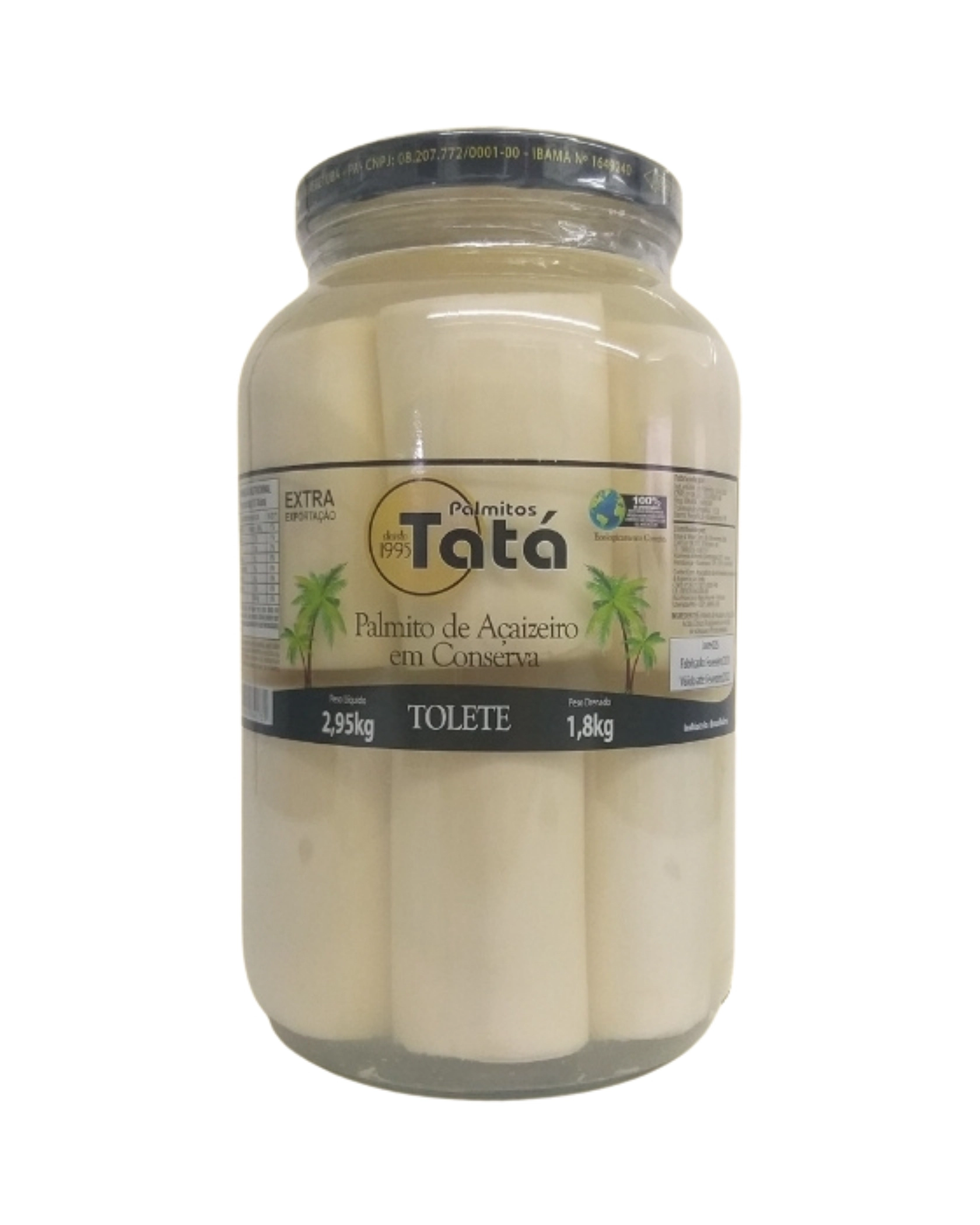 Merc. Palmito Tata 180gr