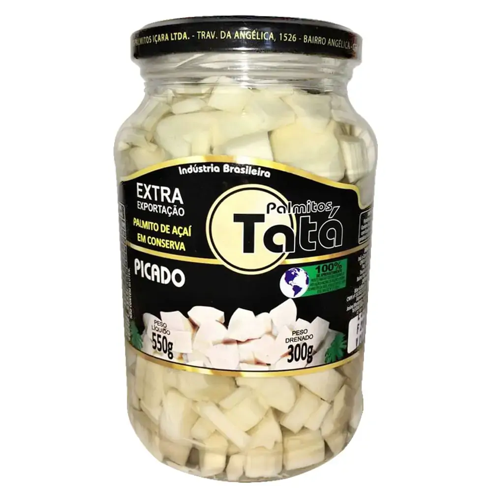 Palmito Alvorada Acai Picado Pote