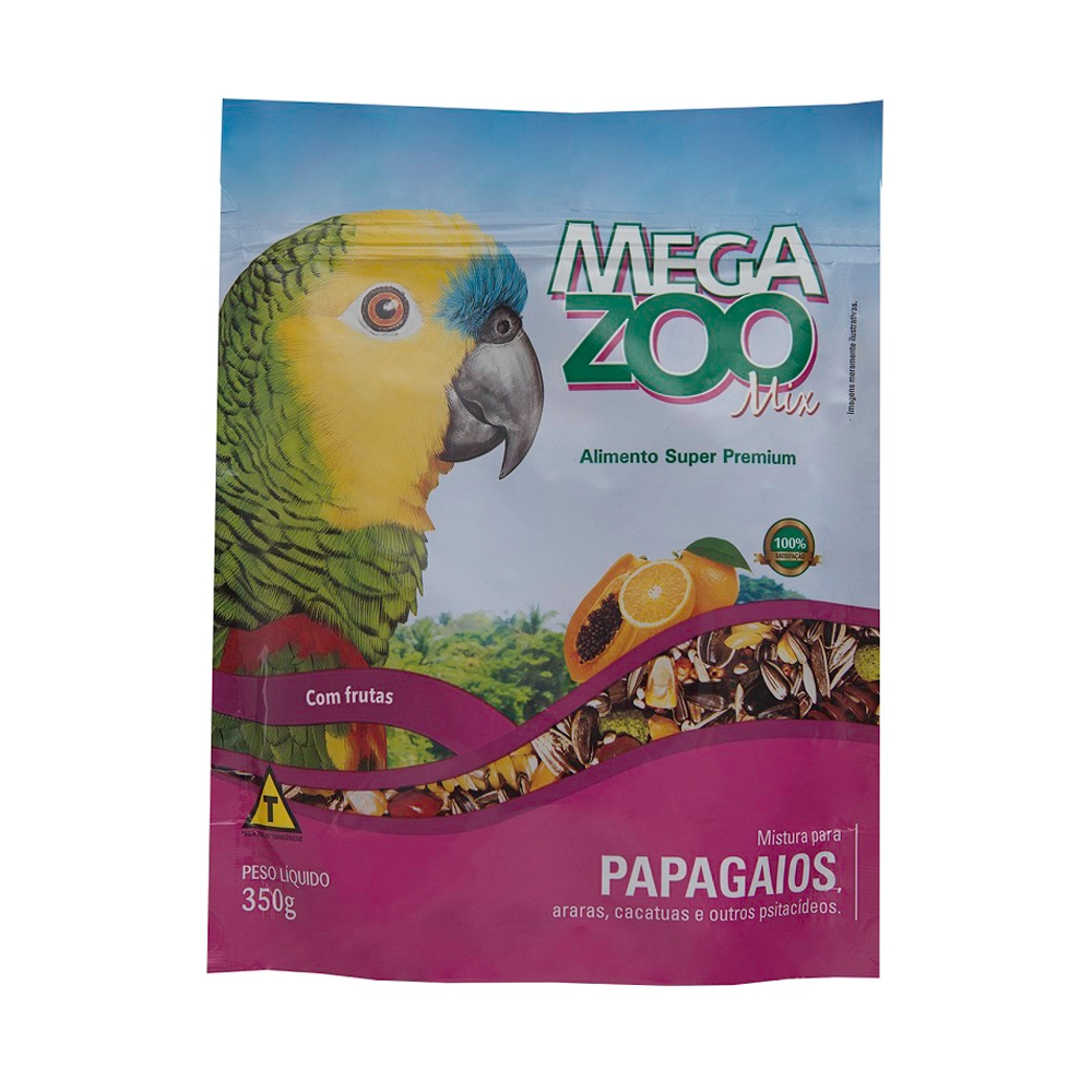 Megazoo Extrusada Calopsita Periquito Mini Bits 5kg Pm13