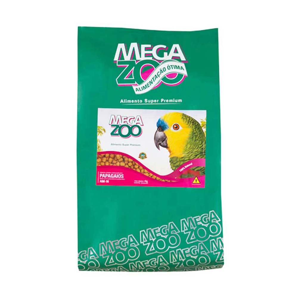 Ração para Papagaios AM-16 Megazoo 4kg