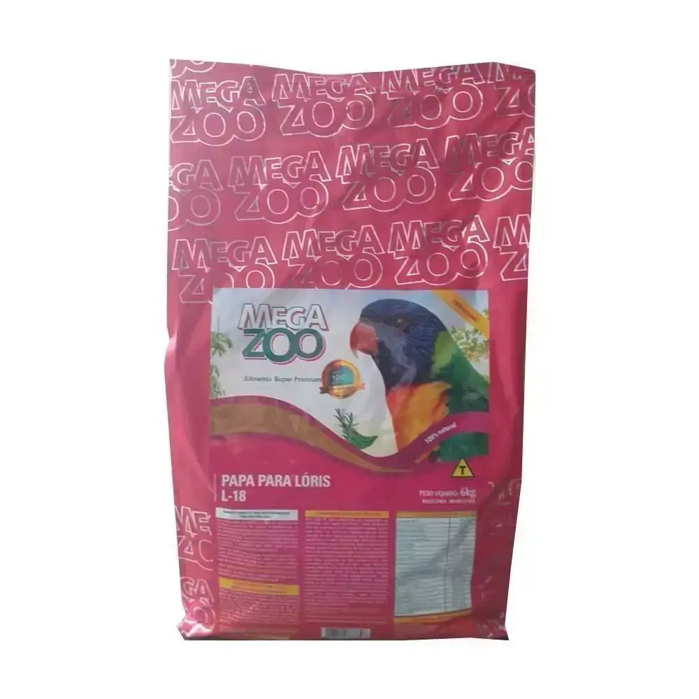Megazoo Ração Papa Lóris L-18 De 6kg