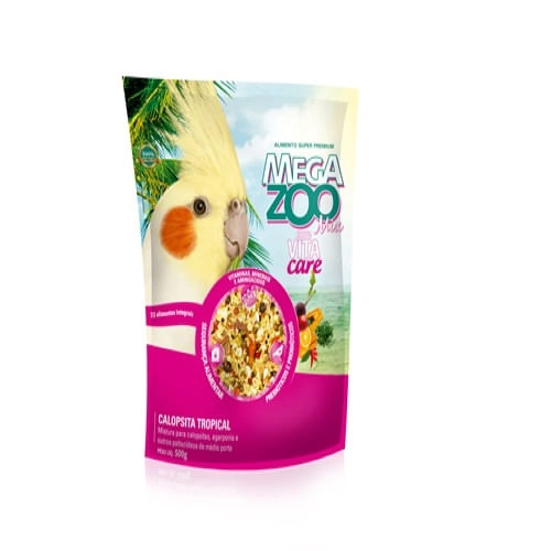 Ração para Calopsita Mix Tropical Megazoo 500g