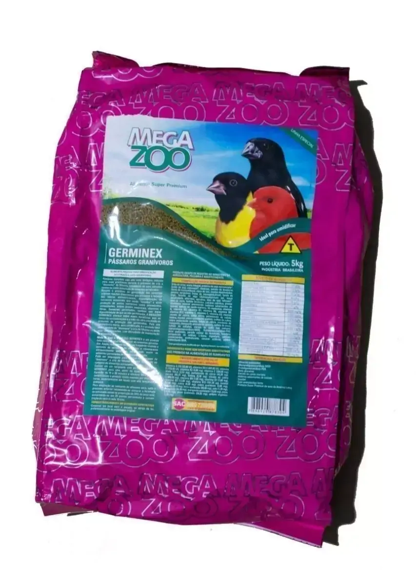 Ração Megazoo Extrusada Germinex 5kg