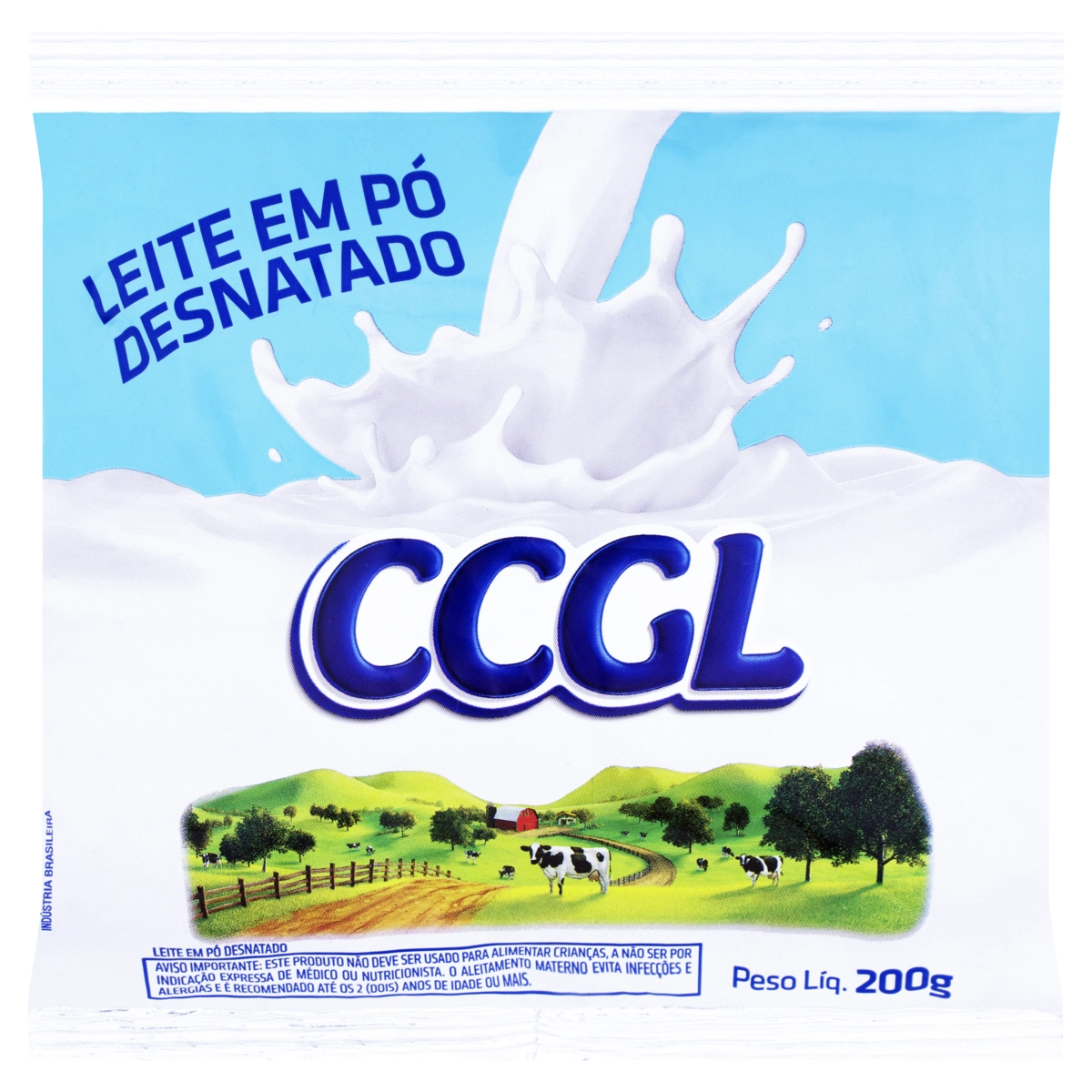 Leite Pó Desnatado Ccgl Pacote 200g