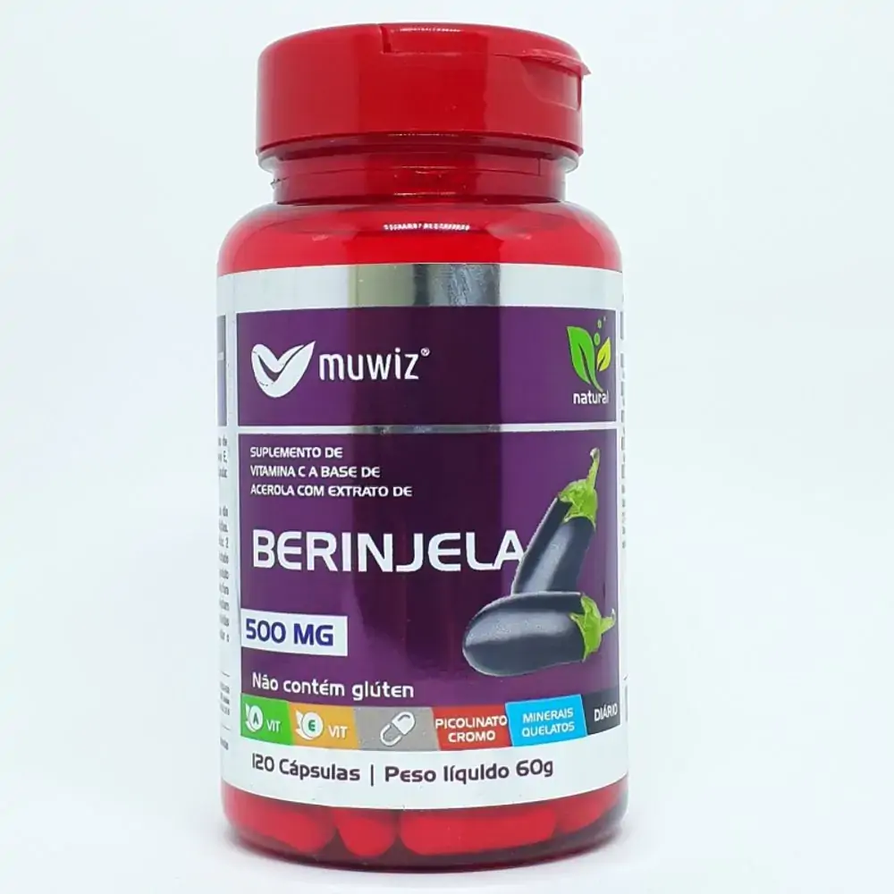 Berinjela 500mg 120caps Muwiz
