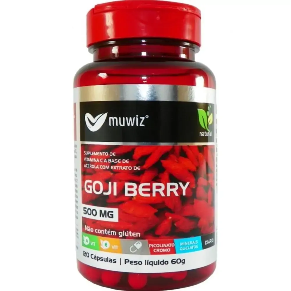 Goji Berry 500mg 120caps Muwiz