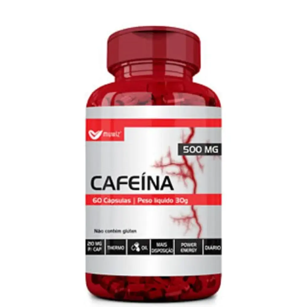 Cafeina 500mg 60caps Muwiz