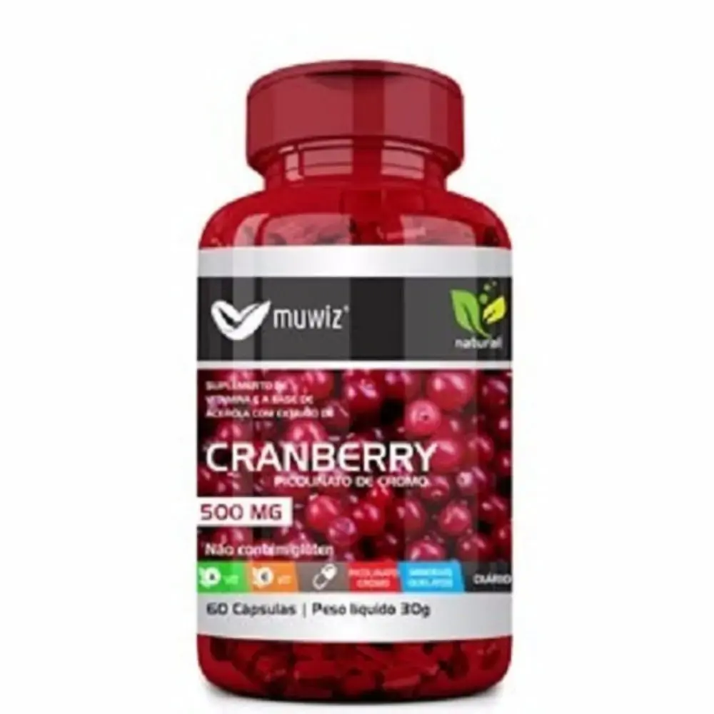 Cranberry 500mg 60cáps