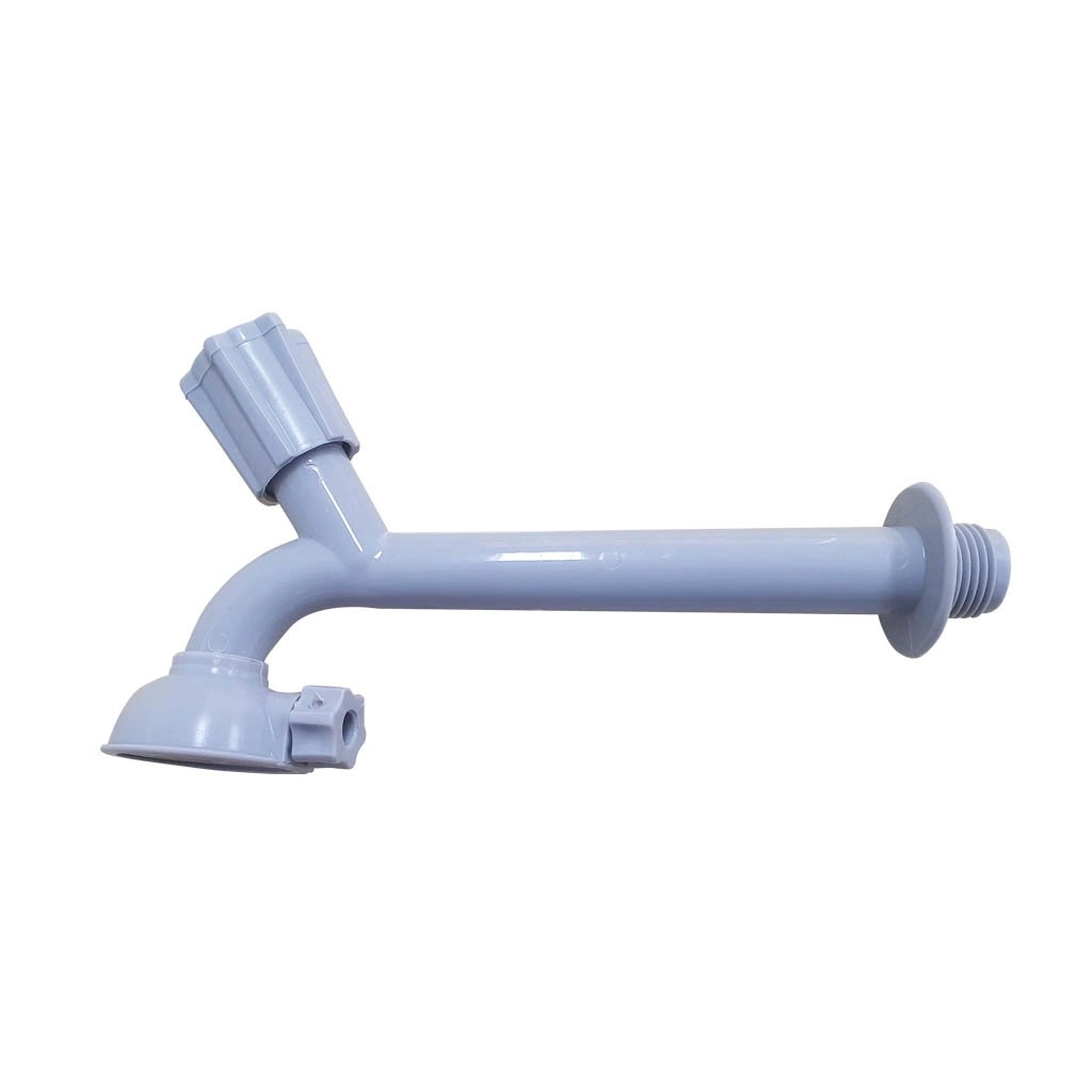 Torneira Para Pia Com Chuveirinho Com Redução De 1/2 X 3/4 - 17cm Cinza Claro