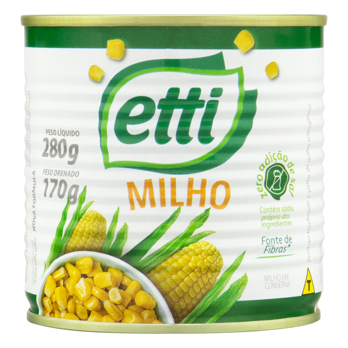 Milho Verde em Conserva Etti Lata 170g
