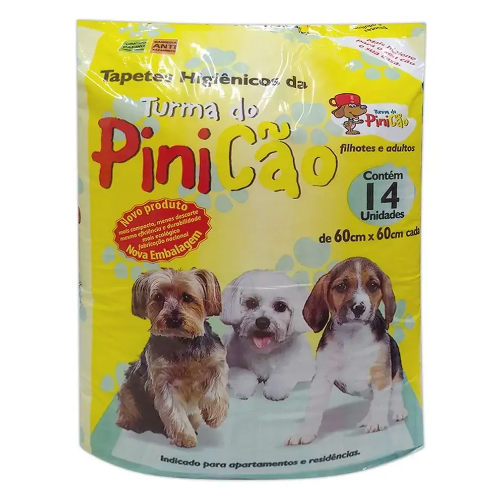 Tapete Higienico 60x60 C/14 Pinicao