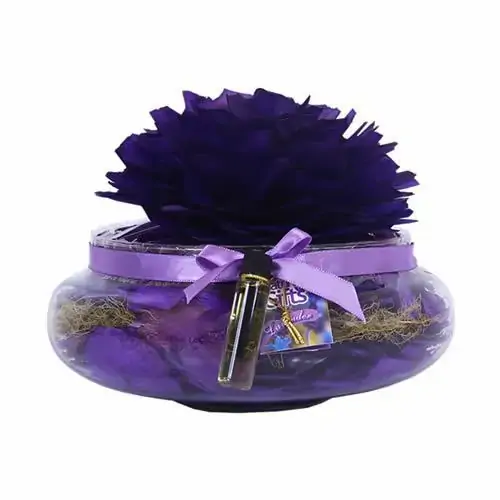 Taca C/rosa De Mad Lavender .