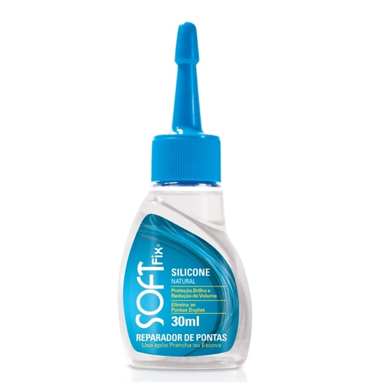 Reparador De Pontas Softfix 30ml Silicone Natural Unit