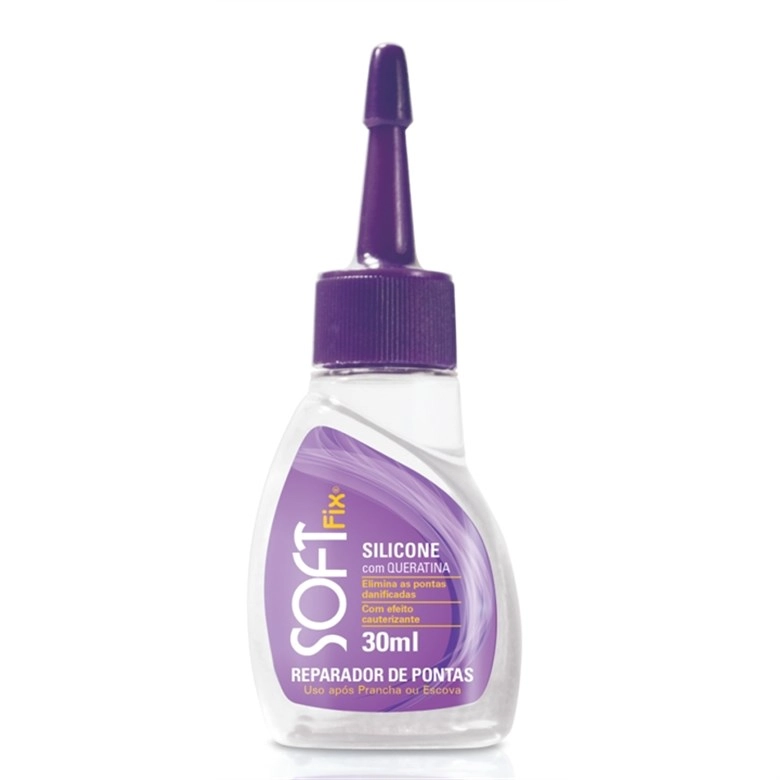Reparador De Pontas Softfix 30ml Silicone Com Queratina Unit