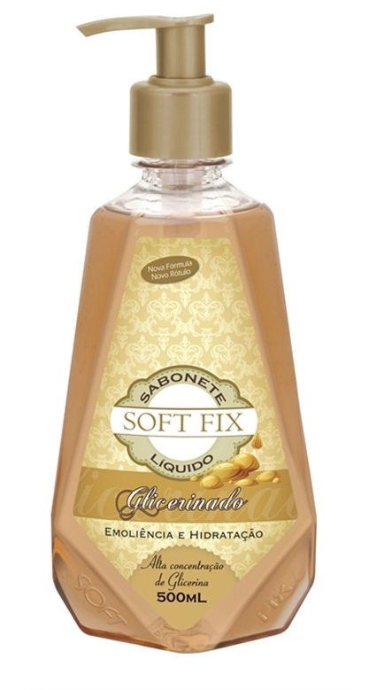 Sabonete Líquido Uso Diário Softfix 500ml Glicerinado Unit