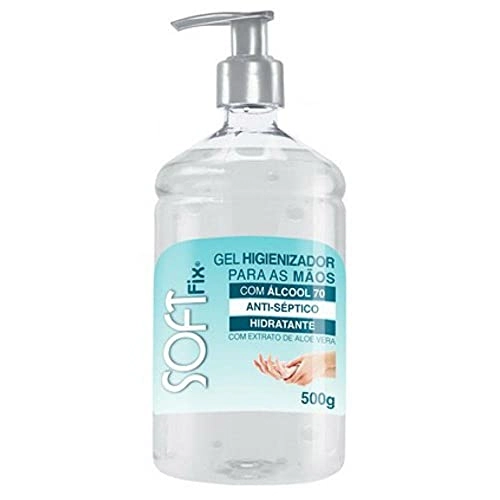 Gel Antisséptico Softfix 500g P/maos Cream Refil Unit