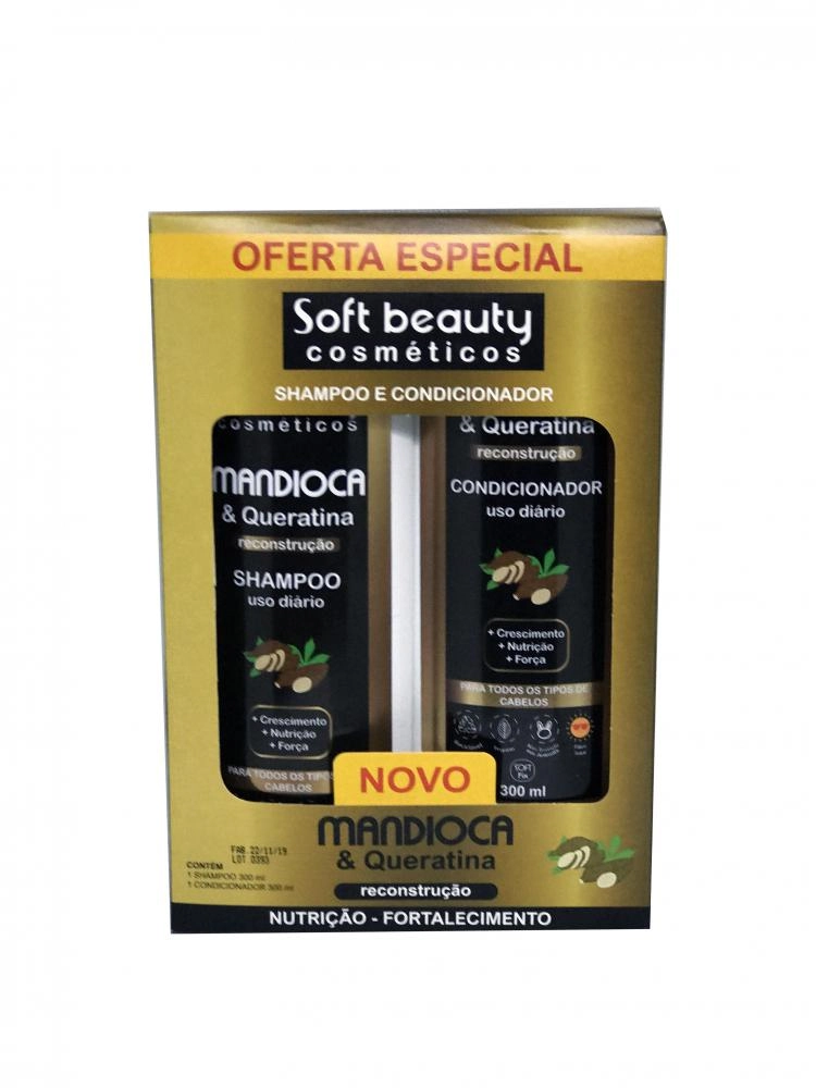 Shampoo Cond.soft Fix 300ml Madioca