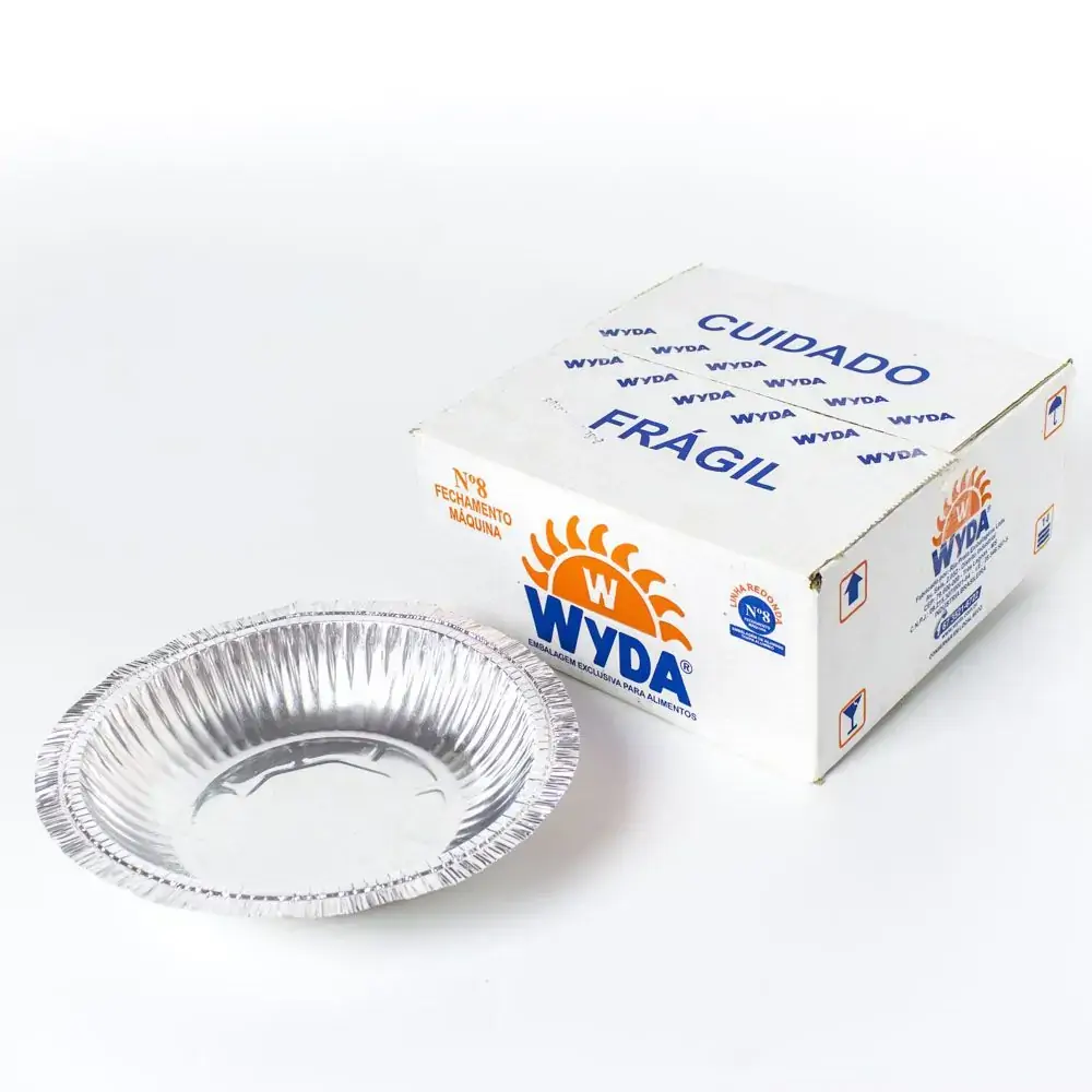 Folha De Aluminio Moldada N8 C/100