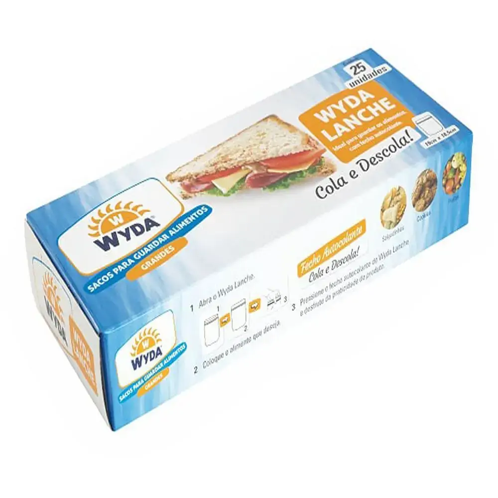 Saco Wyda Lanche Grande 19x18,5