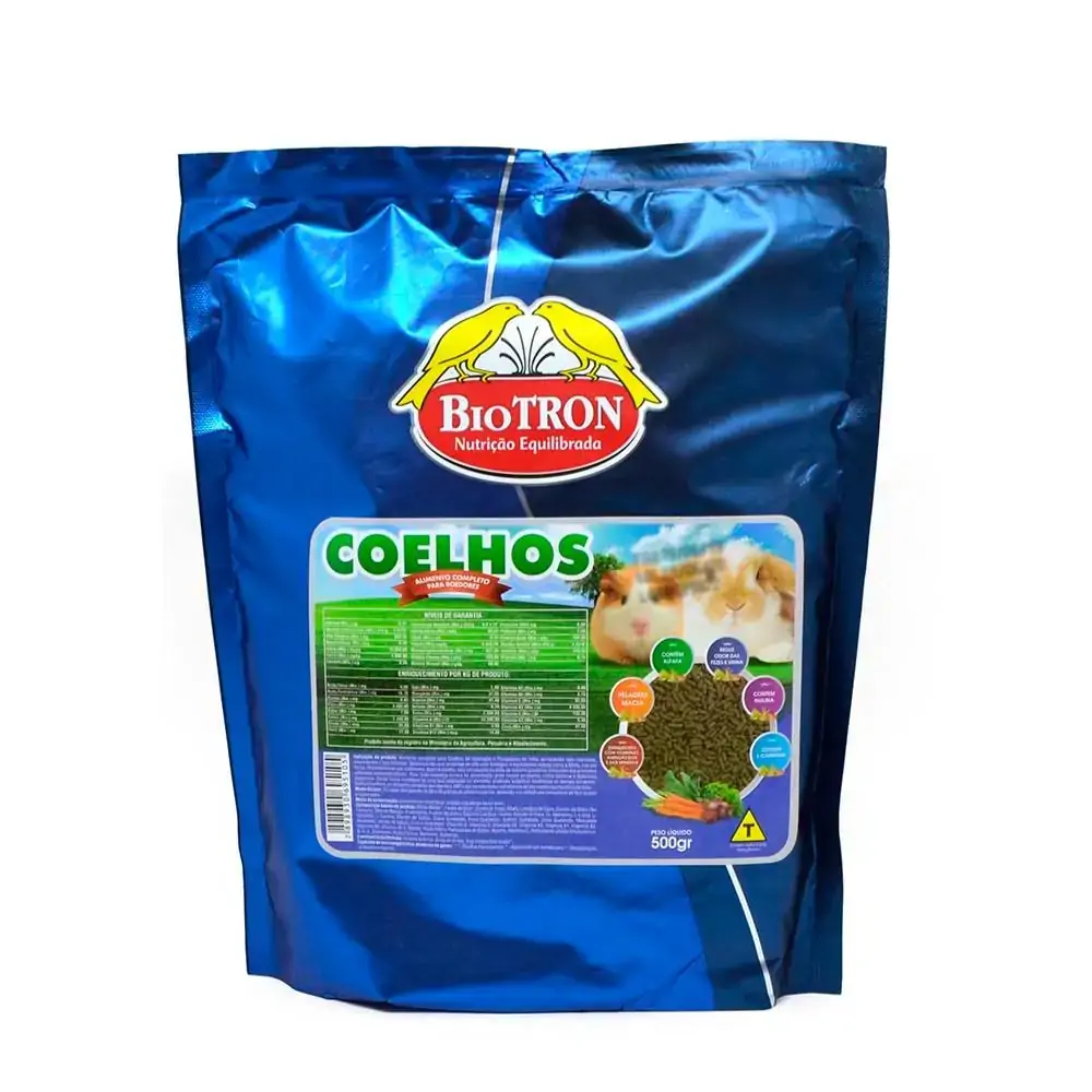 Ração Para Coelhos Biotron 500g