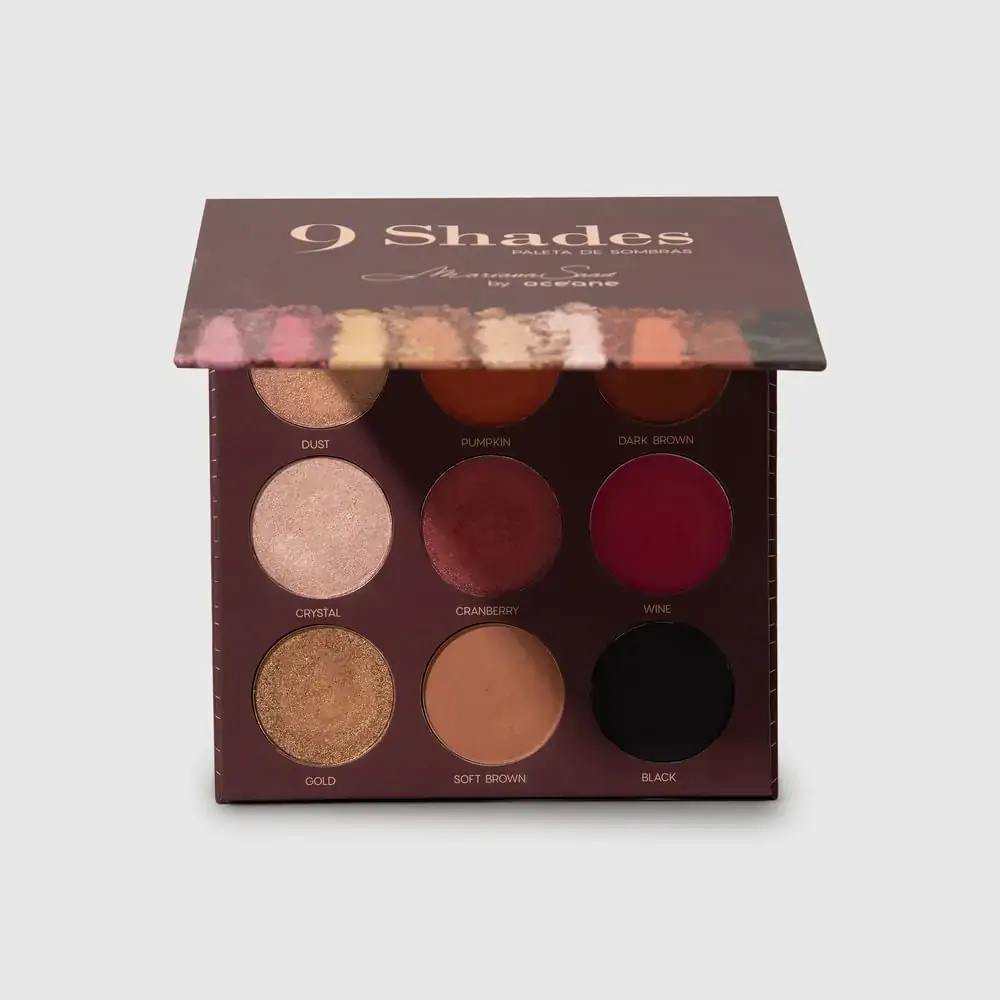 Mariana Saad By Océane 9 Shades - Paleta de Sombras