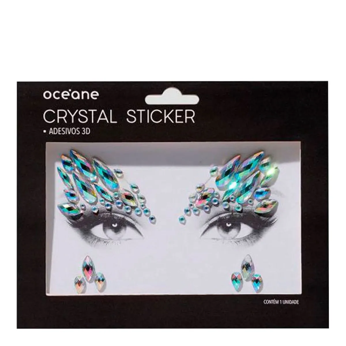 Adesivo 3D Océane Crystal CS1 1 Unidade
