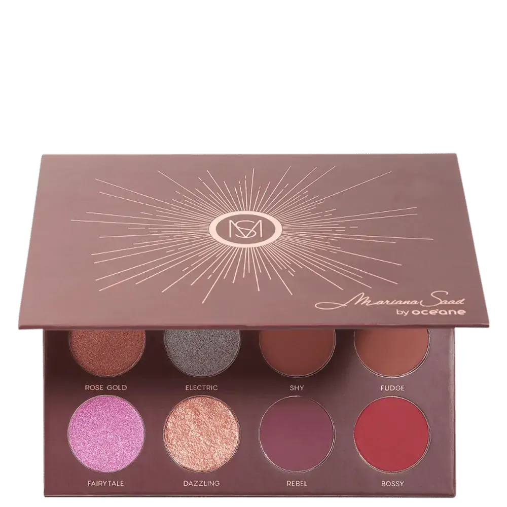 Oceane 12 Shades Paleta De Sombras Unica