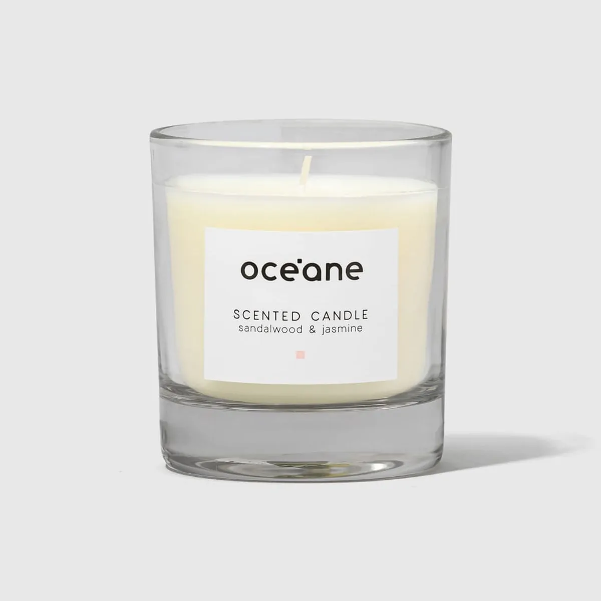 Vela Aromatizada de Sândalo e Jasmim - Scented Candle 180g Océane