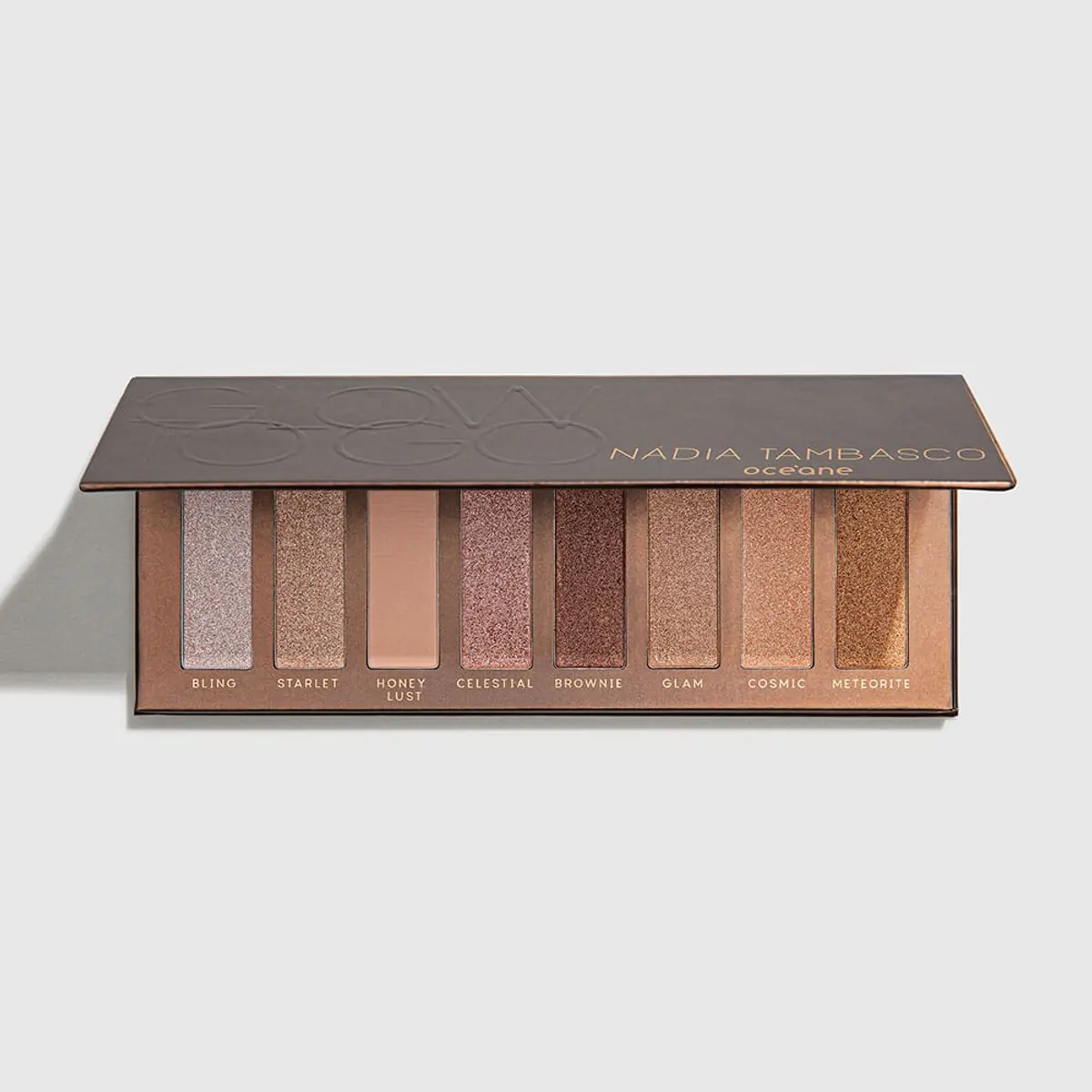 Oceane Paleta De Sombras Glow To Go 8 Cores