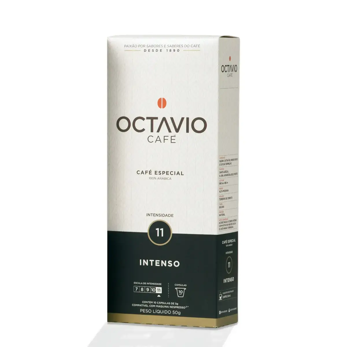 Cafe Especial em Cápsula Octavio Intenso Intens 11