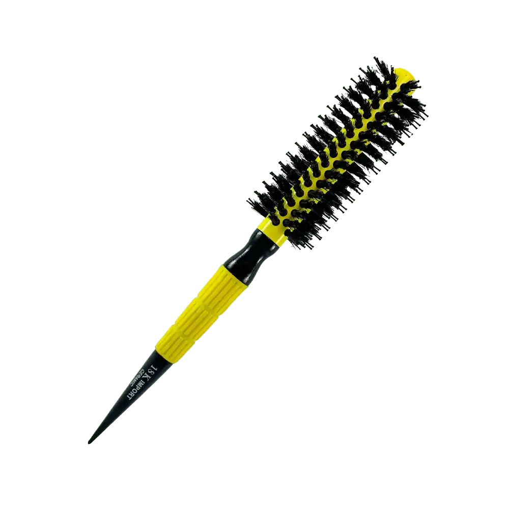 Ama 15 - Escova de Cabelo em Cerâmica Amarela 18K