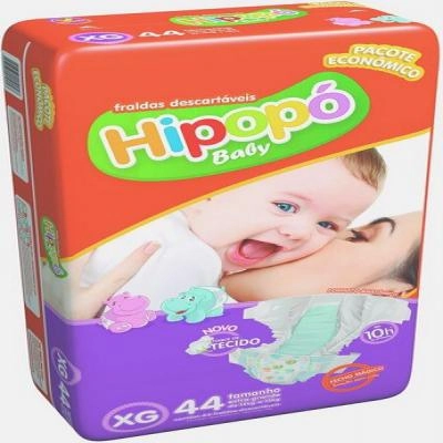 Fralda Hipopo Baby Mega Pack Eg 44un
