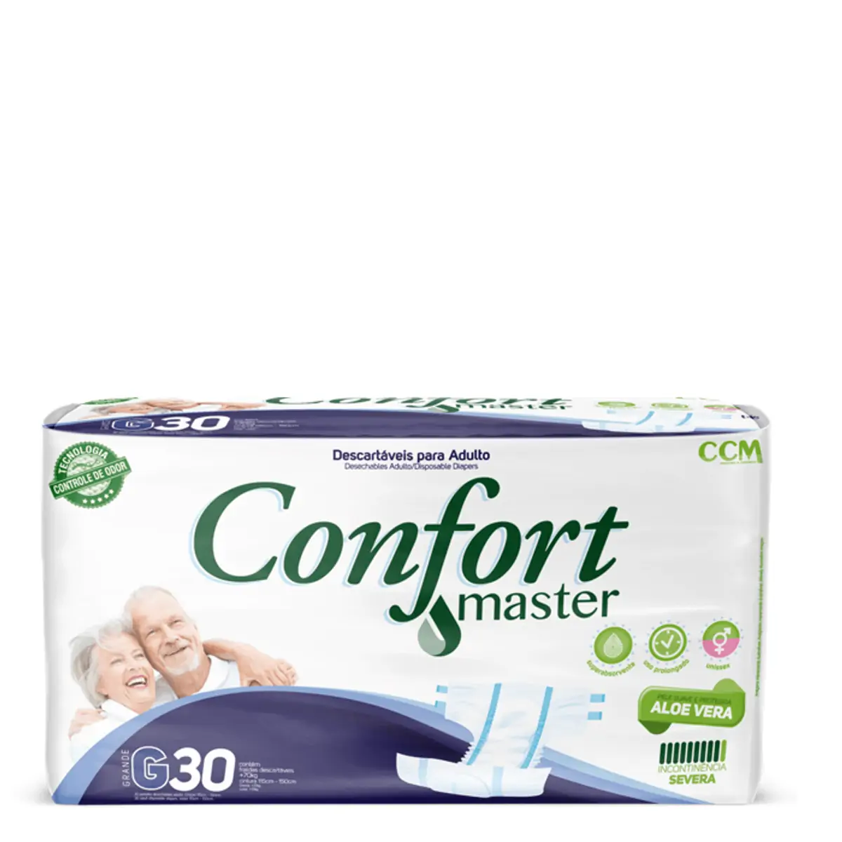 Fralda Geriatrica Confort Master G 30uni