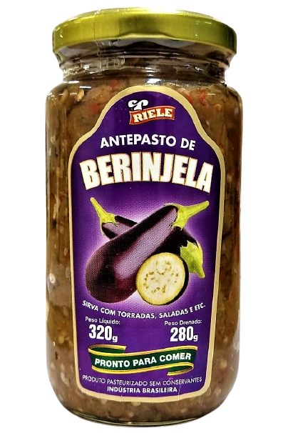 Antepasto Beringela Riele 280g