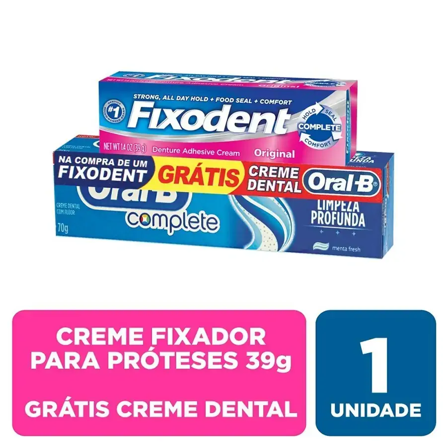 Fixodent Original Gratis Cd Oral