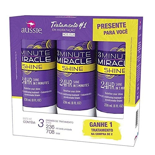 Kit Cr Trat Aussie 236ml Lv3 Pg2 Shine