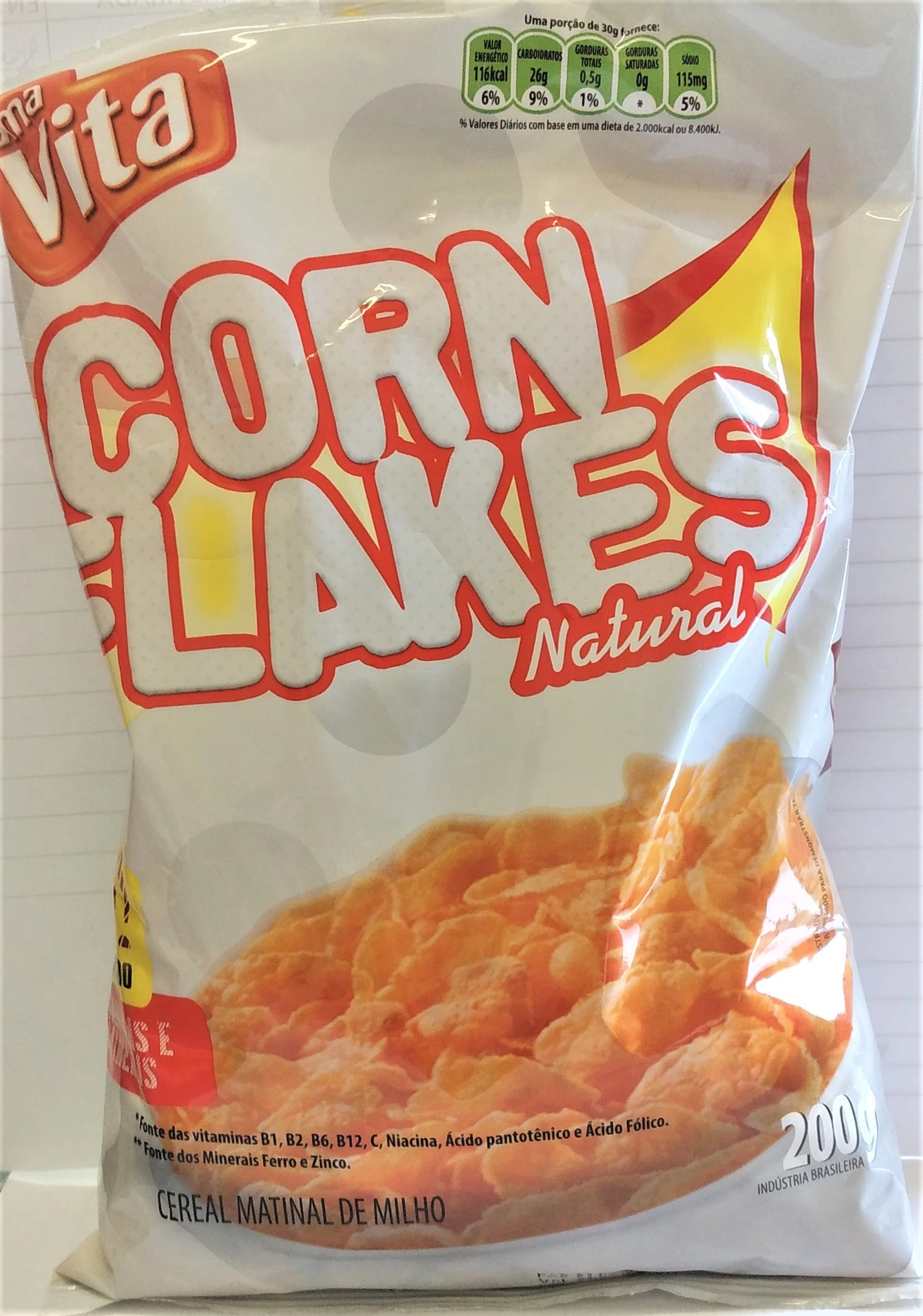 Cereal Mat Corn Flakes Amavita Natural