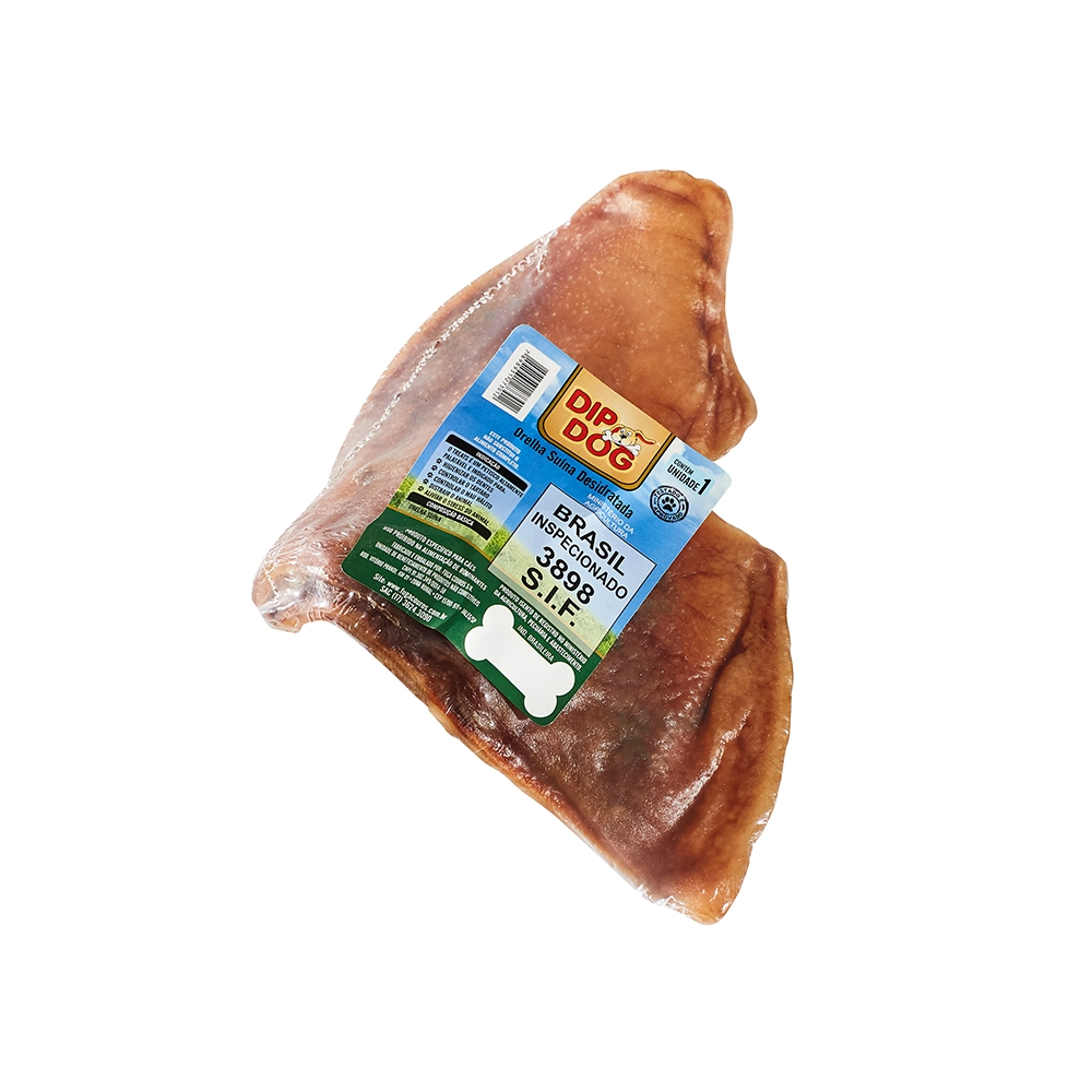 Orelha Suina Dip Dog 1un