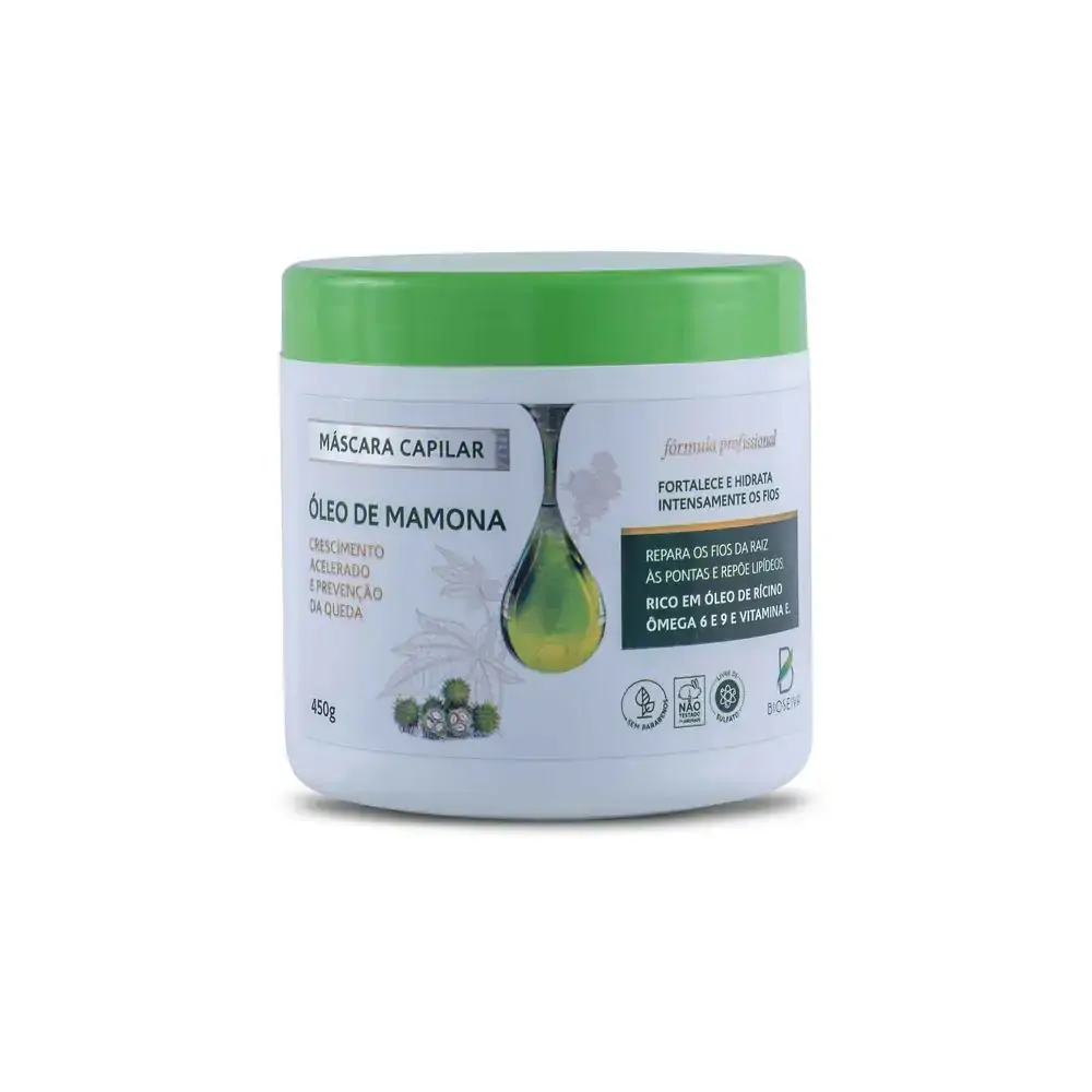 Mascara De Mamona 450g Bio Seiva